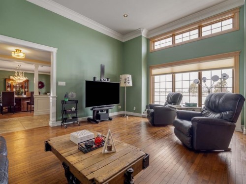 164 Riverstone Boulevard West, Lethbridge, AB - Indoor Photo Showing Living Room