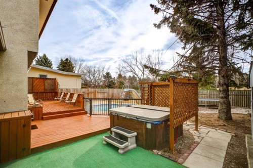 2020 25Th Avenue North, Lethbridge, AB - Outdoor With Deck Patio Veranda With Exterior