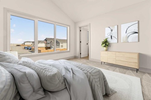 114 Caribou Bend North, Lethbridge, AB - Indoor Photo Showing Bedroom