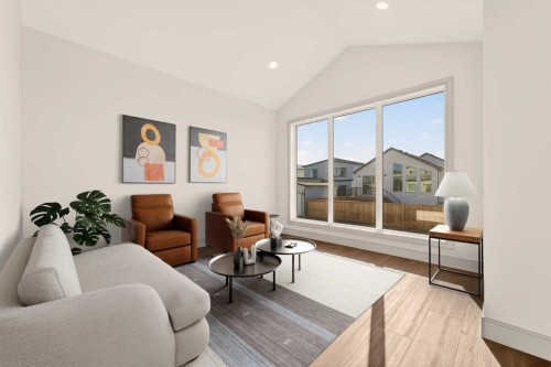 114 Caribou Bend North, Lethbridge, AB - Indoor Photo Showing Living Room