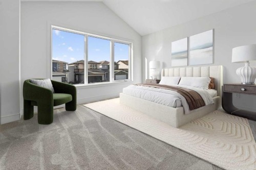 161 Caribou Bend North, Lethbridge, AB - Indoor Photo Showing Bedroom
