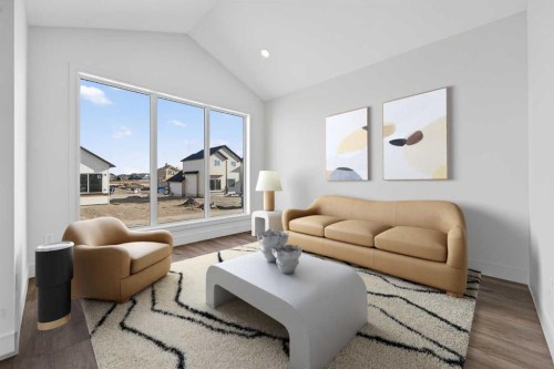 161 Caribou Bend North, Lethbridge, AB - Indoor Photo Showing Living Room