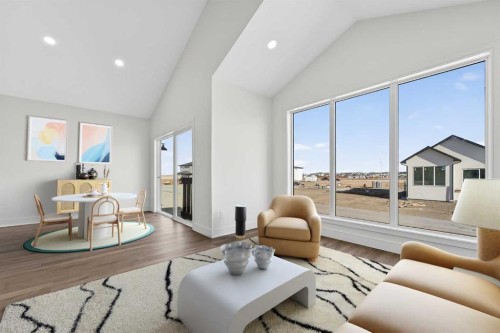 161 Caribou Bend North, Lethbridge, AB - Indoor Photo Showing Living Room