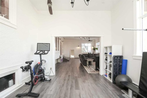 107 Temple Crescent West, Lethbridge, AB - Indoor Photo Showing Gym Room