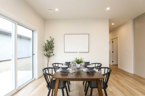 4761 72 Avenue, Taber, AB - Indoor Photo Showing Dining Room