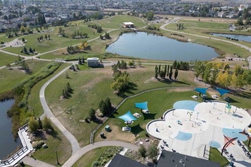 174 Caribou Bend North, Lethbridge, AB - Outdoor With Body Of Water With View