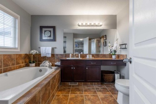 420 Silkstone Crescent West, Lethbridge, AB - Indoor Photo Showing Bathroom