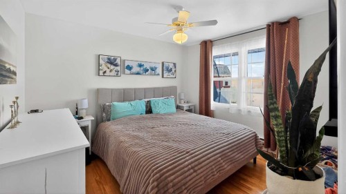 11 Mountain Vista Drive, Hill Spring, AB - Indoor Photo Showing Bedroom