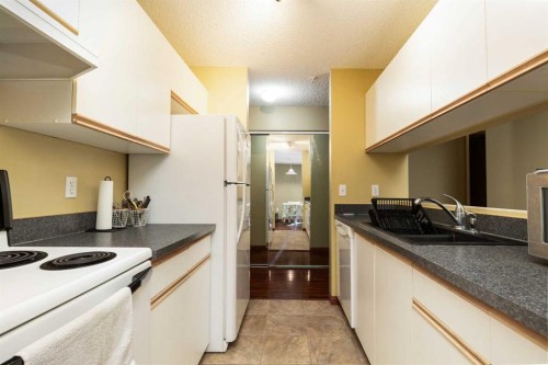 103-485 Red Crow Boulevard West, Lethbridge, AB - Indoor Photo Showing Kitchen With Double Sink