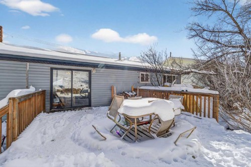 7705 24 Avenue, Coleman, AB - Outdoor With Deck Patio Veranda
