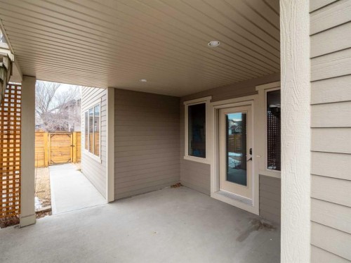 128 Sixmile Common South, Lethbridge, AB - Outdoor With Deck Patio Veranda With Exterior