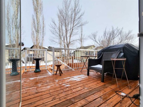 52 Squamish Crescent West, Lethbridge, AB - Outdoor With Deck Patio Veranda With Exterior