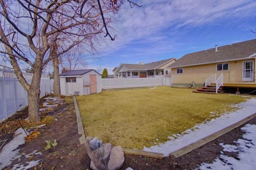 4912 41 St, Taber, AB - Outdoor With Deck Patio Veranda