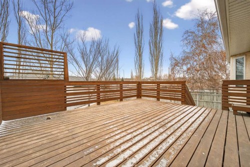 95 Stoney Crescent West, Lethbridge, AB - Outdoor With Deck Patio Veranda
