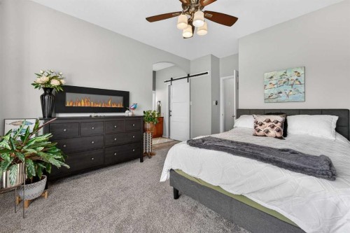 210 Firelight Crescent West, Lethbridge, AB - Indoor Photo Showing Bedroom