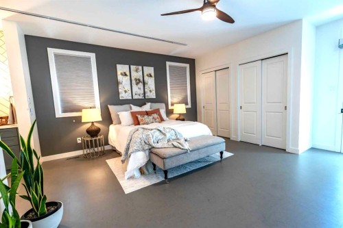 108 Gateway Mews South, Lethbridge, AB - Indoor Photo Showing Bedroom