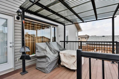 408 Thyrza Burkitt Link North, Lethbridge, AB - Outdoor With Deck Patio Veranda With Exterior