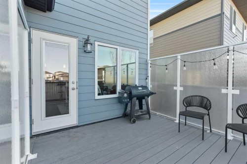 493 Devonia Way West, Lethbridge, AB - Outdoor With Deck Patio Veranda With Exterior
