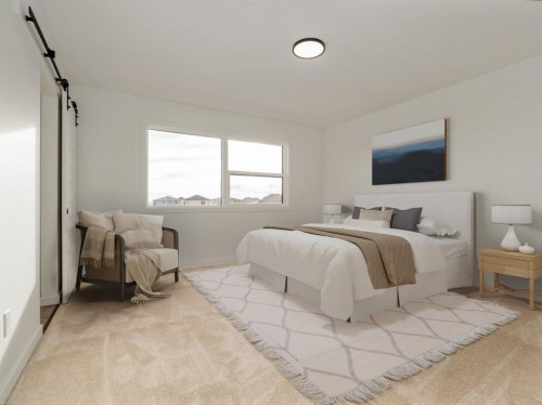 150 Caribou Bend North, Lethbridge, AB - Indoor Photo Showing Bedroom