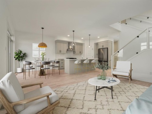 150 Caribou Bend North, Lethbridge, AB - Indoor Photo Showing Living Room