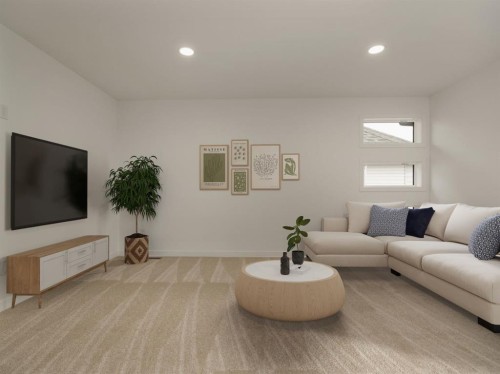 150 Caribou Bend North, Lethbridge, AB - Indoor Photo Showing Living Room