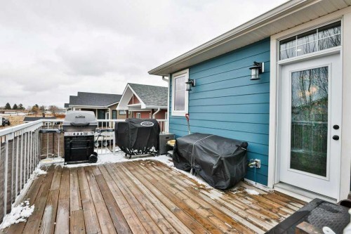 4313 53 Avenue, Taber, AB - Outdoor With Deck Patio Veranda With Exterior