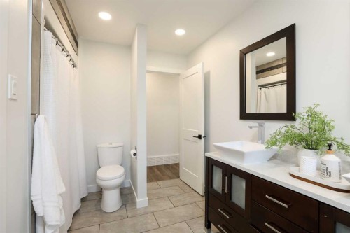 223001 Twp 9-2, Coalhurst, AB - Indoor Photo Showing Bathroom
