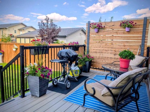 7 Greywolf Road North, Lethbridge, AB - Outdoor With Deck Patio Veranda With Exterior