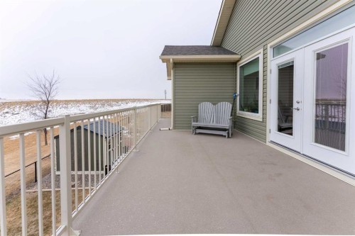 202 Lake Drive, Coalhurst, AB - Outdoor With Deck Patio Veranda With Exterior