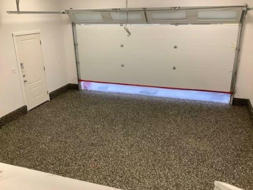 202 Lake Drive, Coalhurst, AB - Indoor Photo Showing Garage