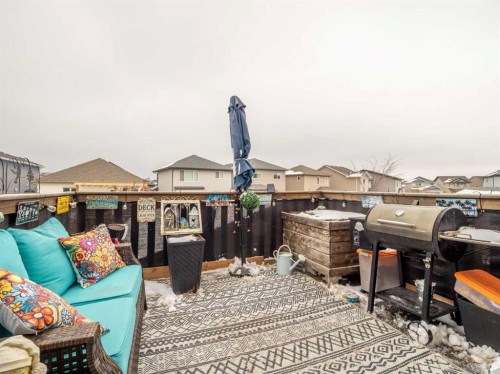 527 Moonlight Lane West, Lethbridge, AB - Outdoor With Deck Patio Veranda