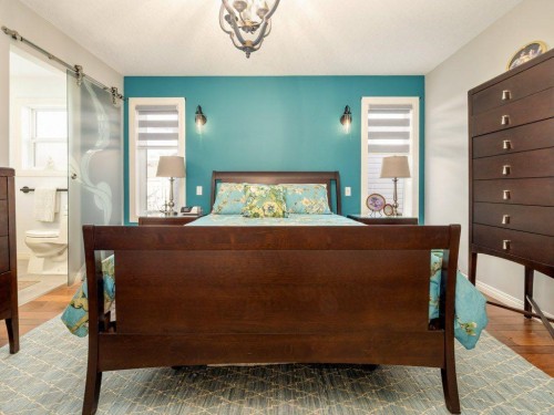 22 Riverstone Boulevard West, Lethbridge, AB - Indoor Photo Showing Bedroom