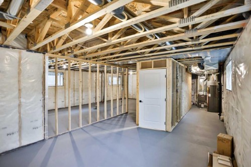 668 Devonia Road West, Lethbridge, AB - Indoor Photo Showing Basement