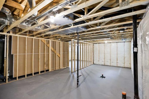 668 Devonia Road West, Lethbridge, AB - Indoor Photo Showing Basement