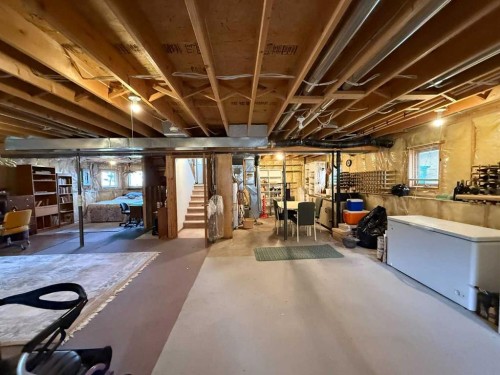 128 Heritage Boulevard West, Lethbridge, AB - Indoor Photo Showing Basement