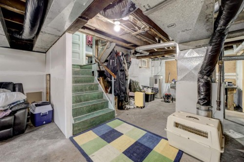 8301 18 Avenue, Coleman, AB - Indoor Photo Showing Basement