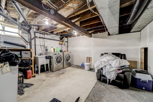 8301 18 Avenue, Coleman, AB - Indoor Photo Showing Basement