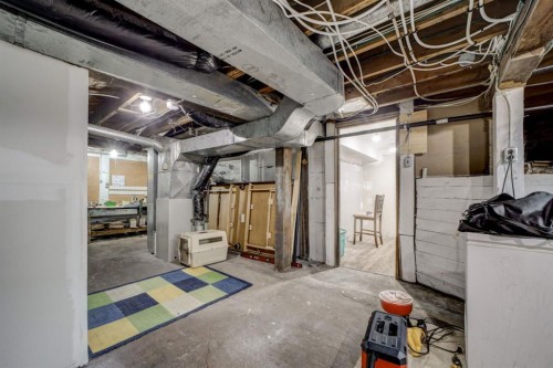 8301 18 Avenue, Coleman, AB - Indoor Photo Showing Basement