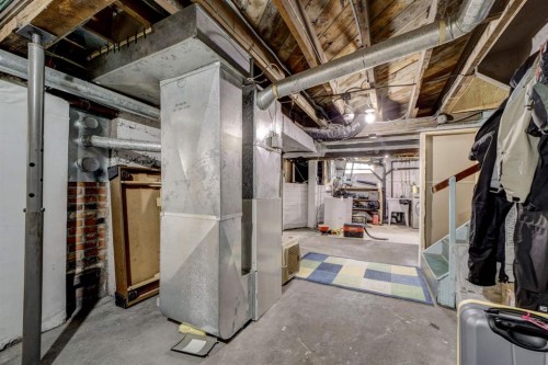 8301 18 Avenue, Coleman, AB - Indoor Photo Showing Basement