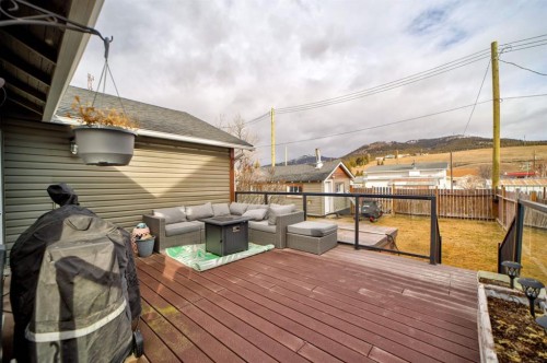 8301 18 Avenue, Coleman, AB - Outdoor With Deck Patio Veranda With Exterior