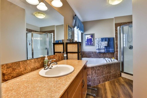 605 Sunridge Crescent West, Lethbridge, AB - Indoor Photo Showing Bathroom