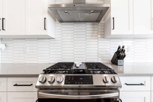 1180 Coalbrook Place West, Lethbridge, AB - Indoor Photo Showing Kitchen With Stainless Steel Kitchen