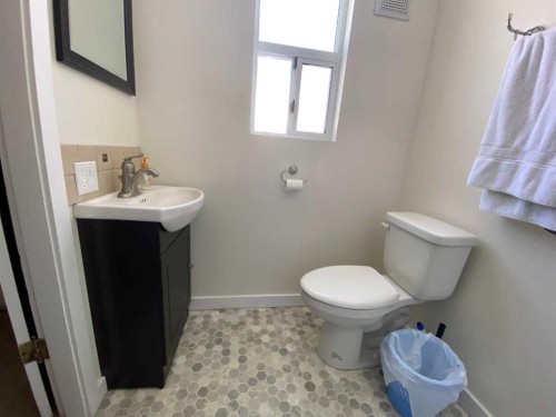 20601 25 Avenue, Bellevue, AB - Indoor Photo Showing Bathroom