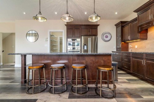 597 Aquitania Boulevard West, Lethbridge, AB - Indoor Photo Showing Kitchen With Upgraded Kitchen