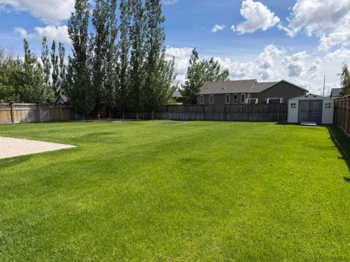 222 6A Street, Stirling, AB - Outdoor With Backyard