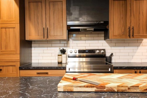 108 3 Street, Warner, AB - Indoor Photo Showing Kitchen