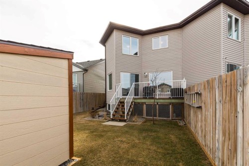 4405 Lake Drive, Coalhurst, AB - Outdoor With Deck Patio Veranda With Exterior