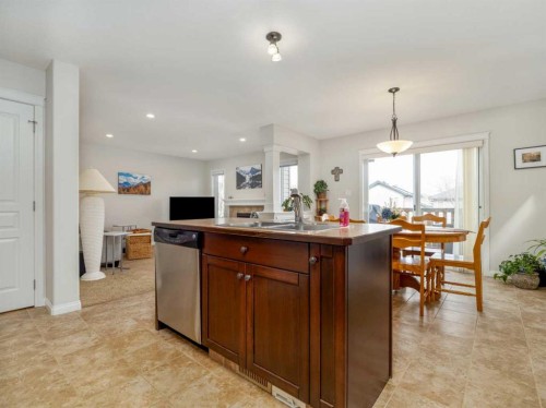 1601 Coalbanks Boulevard West, Lethbridge, AB - Indoor Photo Showing Kitchen With Double Sink