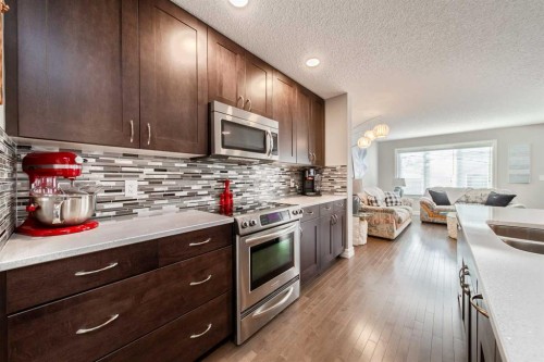 839 37 Avenue, Edmonton, AB - Indoor Photo Showing Kitchen With Double Sink With Upgraded Kitchen
