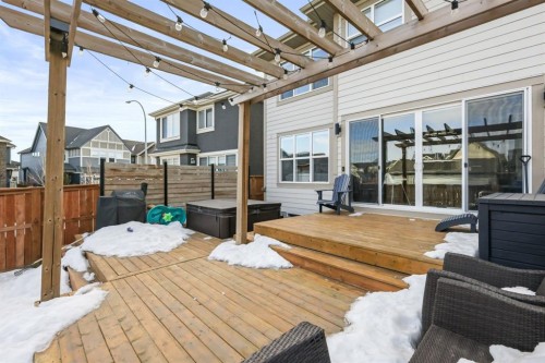 370 Magnolia Heath Se, Calgary, AB - Outdoor With Deck Patio Veranda